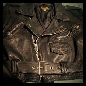 100% Genuine Cowhide Leather Jacket